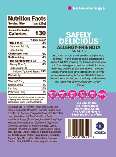 Safely Delicious® Mocha Bites™ - 1 oz | Safely Delicious®, Allergen ...