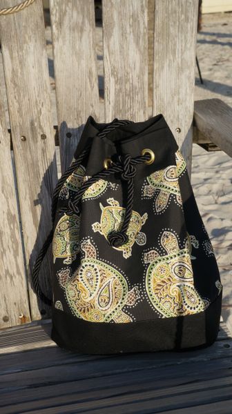 Black Sea Turtle Bags