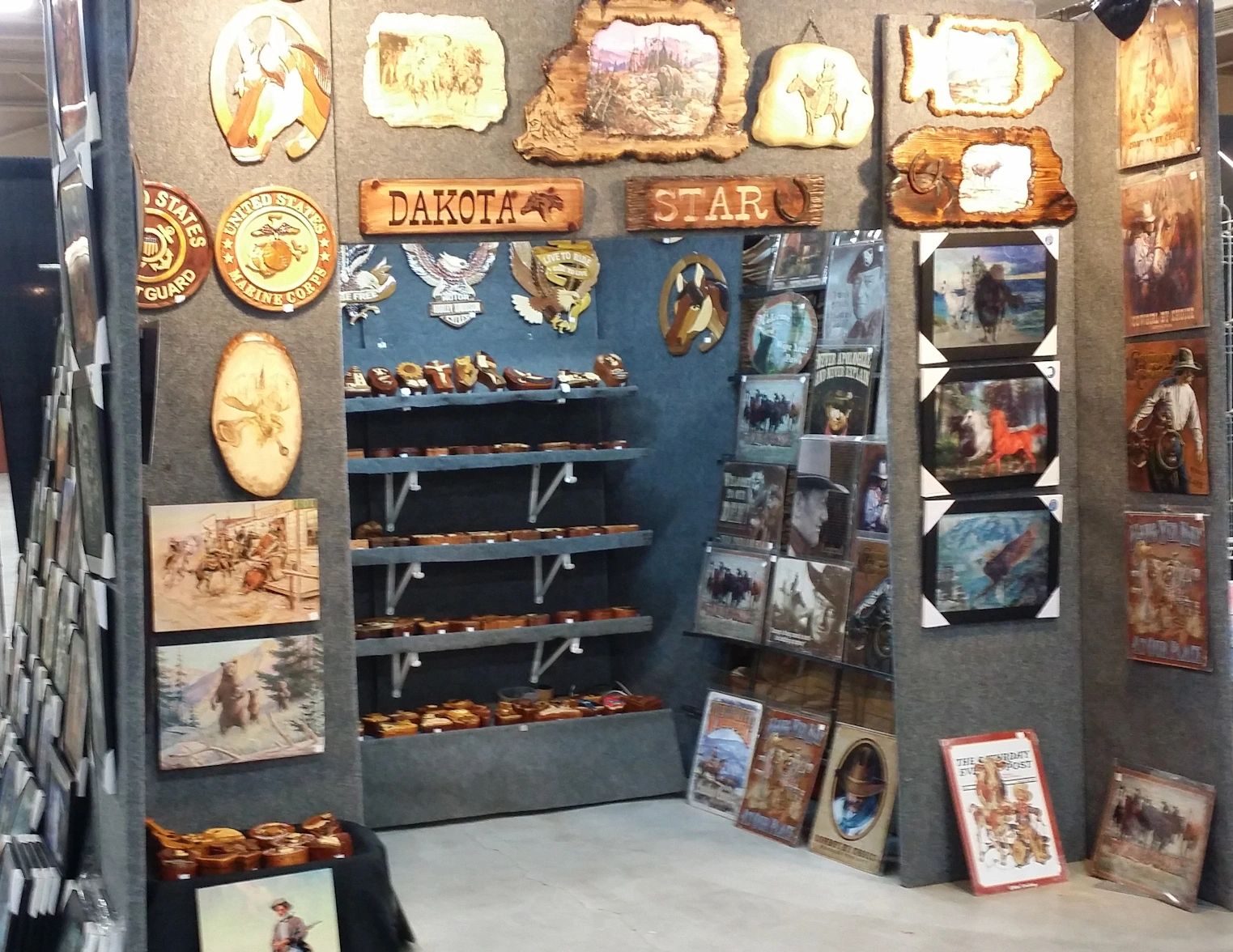 Fair Booth Display, Las Vegas Quarter Horse Show, South Point Casino