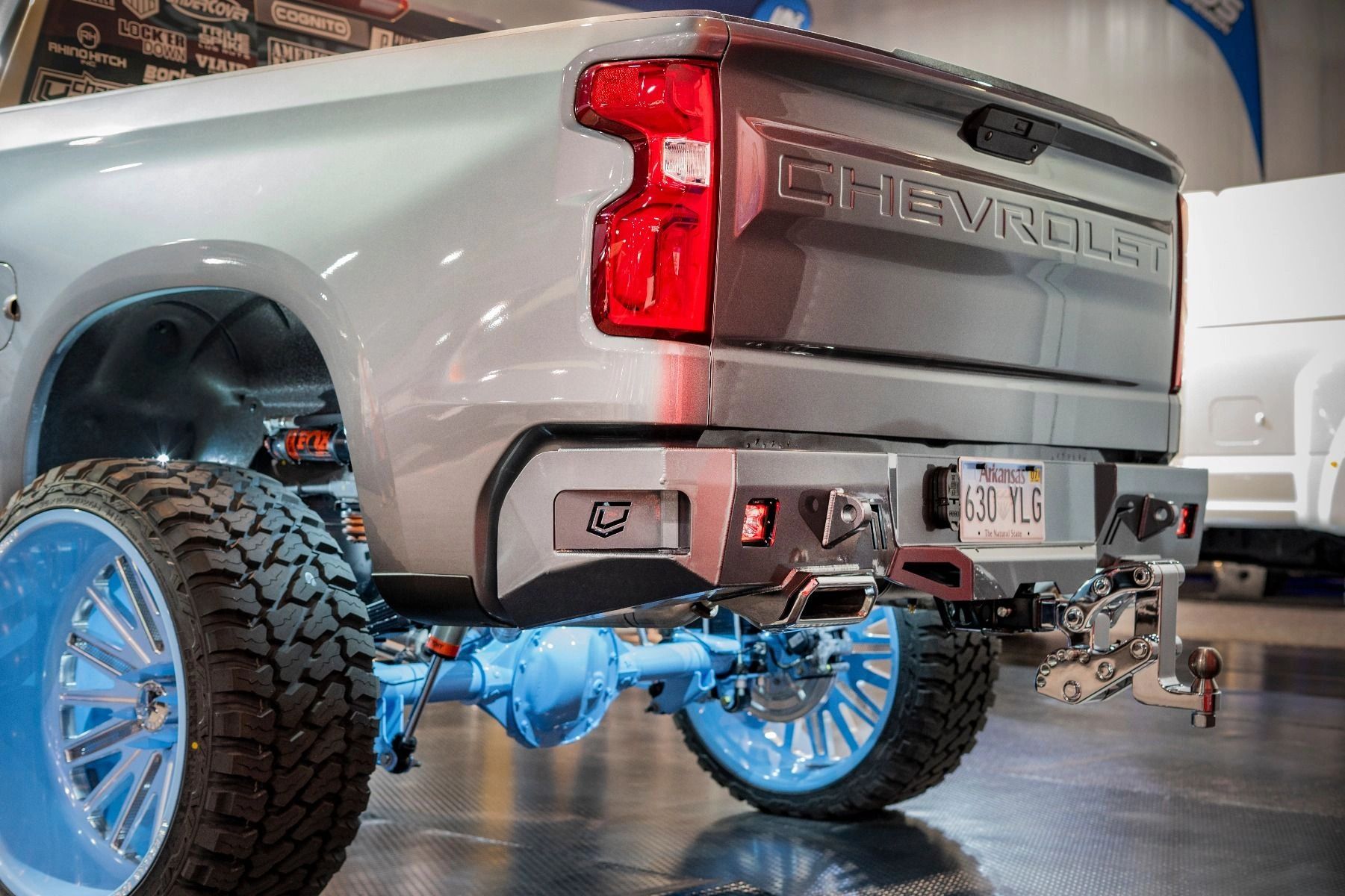 2014 Chevy Silverado Rear Bumper With Sensors