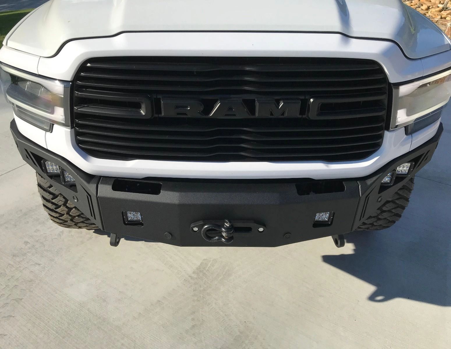 20192020 DODGE RAM 2500/3500 FRONT (HIGH CLEARANCE WINCH BUMPER) FFR