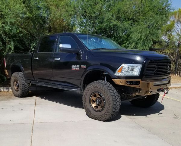 2010-2018 Power Wagon Ram (high Clearance Front Winch Bumper) 