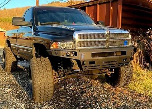 FRONT BUMPER, 2nd GEN DODGE RAM 94-2002 (HIGH CLEARANCE) | FFR FabWorks