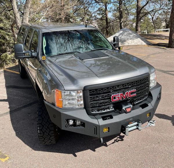 2011-2014 GMC SIERRA 2500HD 3500HD HIGH CLEARANCE WINCH BUMPER | FFR ...