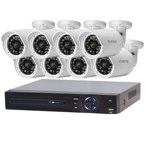 Galaxy AHD 8CH 720P Bullet Indoor/Outdoor D&N Package