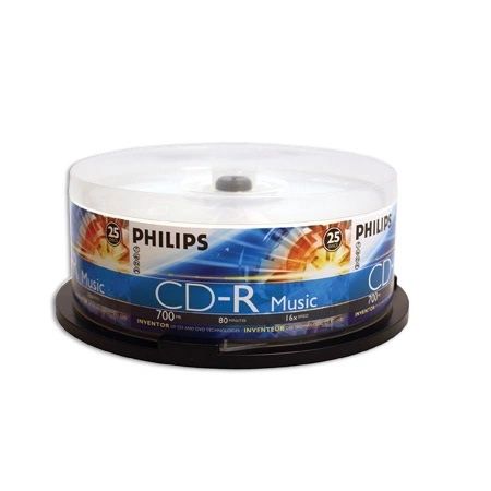 Philips CD-RW 80MIN Blank Disc x 5 Jewel Case 700MB 4-12 X Speed