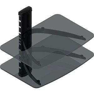 Tygclaw LCD8217BLK Double Layer DVD Shelf (Special Order)