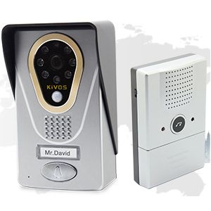 KiVOS KDB400 Wireless/IP Doorbell with Camera