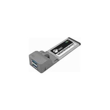 SIIG JU-EC0112-S1 Superspeed USB 3.0 2PORT EXPRESSCARD/34 for Notebook Upgrade