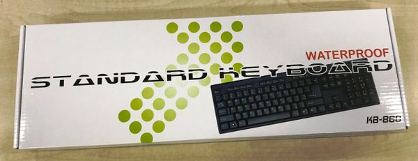 STANDARD KEYBOARD WATERPROOF KB-868