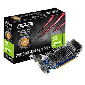 Asus Geforece GT610 Silent 2GB DDR3 PCIE 2.0