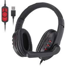 OVLENG Q7 Super Bass Stereo USB Gaming Headset with Microphone for PC Computer & Laptop - Ships from Canada!