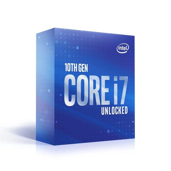 Intel Core i7-10700K 8-Core 16-Thread Desktop Processor Unlocked - Socket LGA 1200 (400 Series)