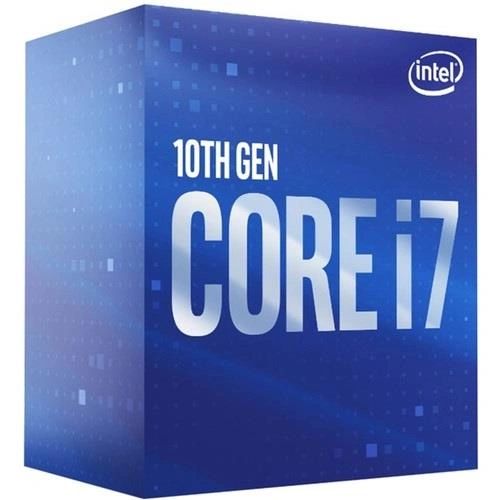 Intel Core i7-10700 8-Core 16-Thread Desktop Processor - Socket LGA 1200 (400 Series) , 2.9 GHz Base 4.8 GHz Turbo - 65W 10th Gen Boxed (BX8070110700)