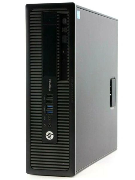 Gaming PC - HP 800 G1 SFF, i5 @ 3.2GHz, 16GB RAM, 240GB SSD + 500GB, *NEW* NVIDIA GT 1030 2GB, Win10 Pro, 1 YEAR WARRANTY *Refurbished*
