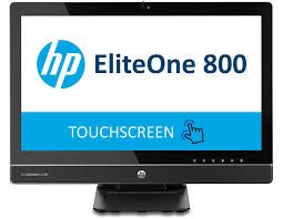 HP EliteOne 800 G1 23" TOUCH SCREEN AIO i5-4570S, 256GB SSD,8GB RAM Win 10 Pro, Refurbished