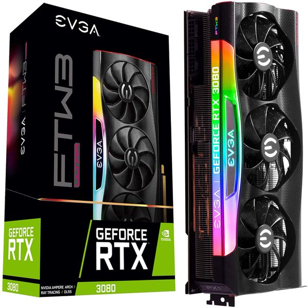 EVGA VCX 12G-P5-3967-KR GeForce RTX 3080 Ti FTW3 ULTRA GAMING 12GB GDDR6X RTL W/Free CA-H710B-BR