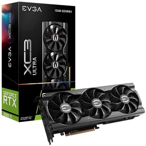 EVGA GeForce RTX 3080 Ti XC3 Ultra Gaming, 12G-P5-3955-KR, 12GB GDDR6X