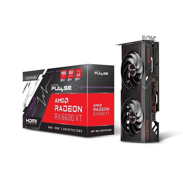 SAPPHIRE PULSE AMD Radeon RX 6600 XT GAMING 8GB GDDR6 HDMI / DOUBLE DP 11309-03-20G