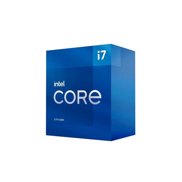 Intel Core i7-11700 8-Core 16-Thread Desktop Processor - Socket LGA 1200 (Intel 500 and select 400 Series) , 2.5 GHz Base 4.9 Turbo - 11th Gen Boxed (BX8070811700)