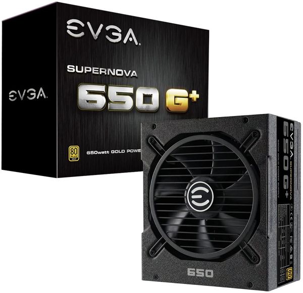 eVGA EVGA SuperNOVA 650 G1+ 650W 12V ATX 80 Plus Gold (120-GP-0650-X1)