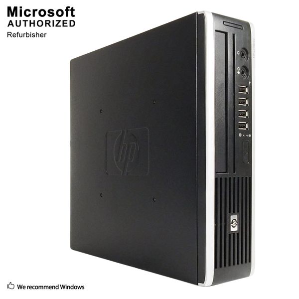 HP COMPAQ 6005 PRO USFF Desktop Small PC Computer AMD ATHLON II X2 B26 3.20GHz 8GB 120GB SSD WIN 10 PRO 64BIT Refurbished