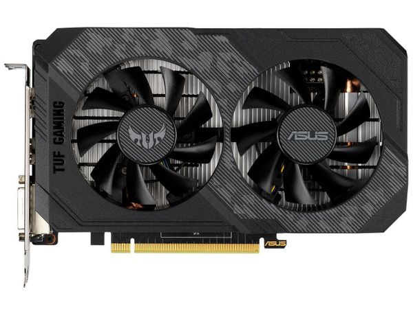 ASUS TUF Gaming GeForce GTX 1650 OC Edition 4GB GDDR6 PCI Express 3.0 Video Card TUF-GTX1650-O4GD6-P-GAMING