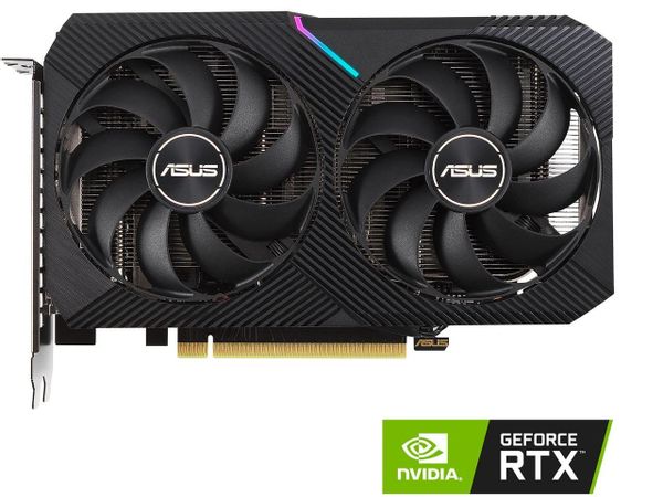 ASUS Dual GeForce RTX 3050 8GB GDDR6 PCI Express 4.0 Video Card DUAL-RTX3050-O8G