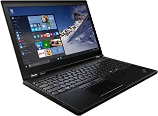 Lenovo ThinkPad P51- Workstation/Light Gaming Laptop 15.6" Laptop, Core i7-7700HQ, 16 GB DDR4, 512 SSD, Nvidia M1200 4 GB, Windows 10 Pro (Certified Refurbished)