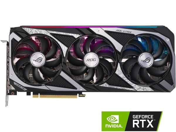 ASUS ROG Strix GeForce RTX 3050 8GB GDDR6 PCI Express 4.0 Video Card ROG-STRIX-RTX3050-O8G-GAMING