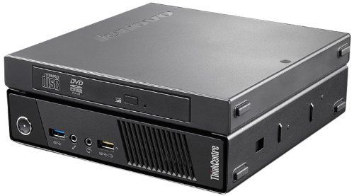 Lenovo M93p Tiny with DVD Drive, Intel i5 4th Gen, 8GB RAM, 240 GB SSD, Windows 10, 1 Year Warranty, REFURBISHED