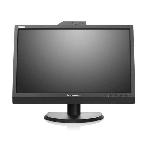 Lenovo ThinkVision T2224 22" Monitor - Widescreen, Full HD 1920x1080 Resolution, 60Hz, HDMI, VGA, DisplayPort, Integrated Webcam, 30 days Warranty, Refurbished