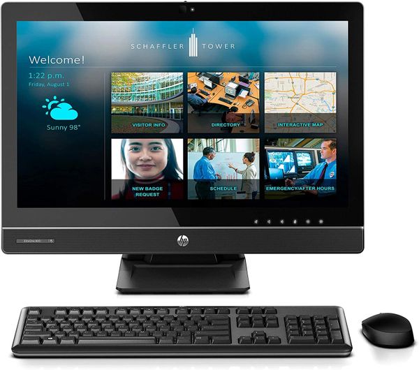HP EliteOne 800 G1 23" AIO i5-4570S, 8g Ram, 256G SSD , Win 10 Professional Refurbished