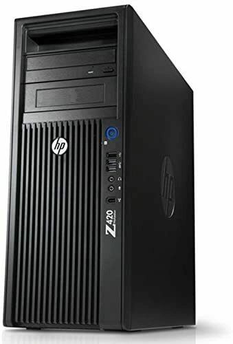HP Z420 WORKSTATION XEON E5-1605, 16G RAM ECC , 256G SSD + 2TB HD QUADRO K2000 2G , DVDRW WIN 10 PROFESSIONAL