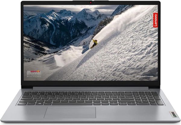 Open Box Lenovo IdeaPad 1 Laptop, 15.6" , Athlon Gold 7220U up to 3.7 G,DDR5 4GB, 128GB SSD, AMD RADEON 610M Win 11 Home