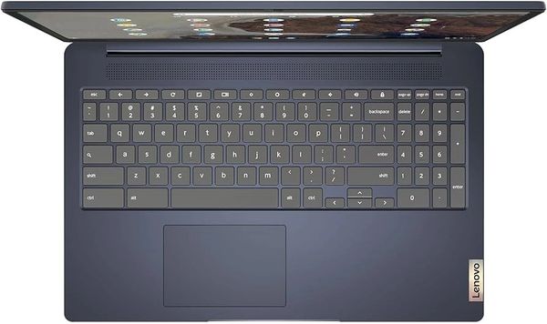 Open box Lenovo IdeaPad 15.6" Full HD Touchscreen Chromebook, Intel Pentium Silver N6000, 128GB SSD, ChromeOS, 82N40020US