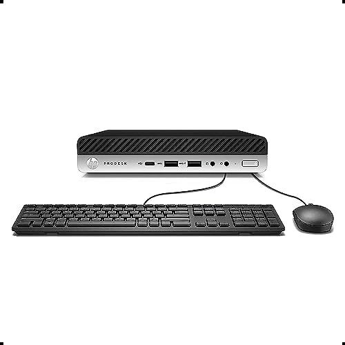 Refurbished HP EliteDesk 800 G4 Tiny Desktop ( I7-8700 / 16GB / 256 GB/ Windows 11 Pro