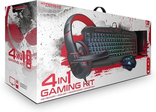 HyperGear Pro Gaming Series 4-in-1 Gaming Kit | Brand New