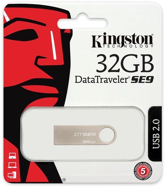 Kingston Datatravel SE9 32GB USB Metal Flash Drive