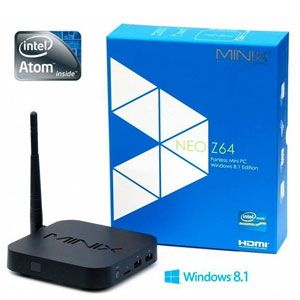 MINIX NEO Z64W Fanless Mini PC Windows 8.1