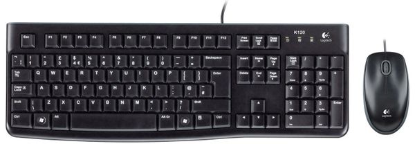 Logitech MK120 Desktop Keyboard and Mouse Combo