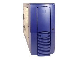 CHENMING Aluminum ATX Mid Tower Computer Case-Purple