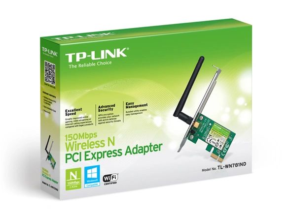 TP-LINK TL-WN781ND 150Mbps Wireless N PCI Express Adapter