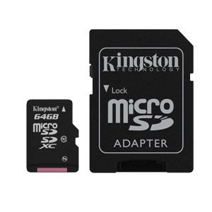 Kingston 64GB Micro SD Card Class 10