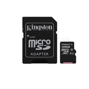 Kingston 128GB Micro SD Card Class 10