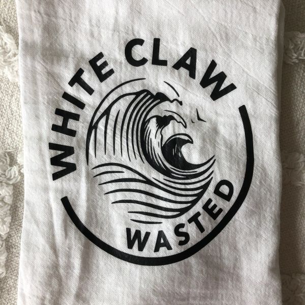 white claw wasted shirt