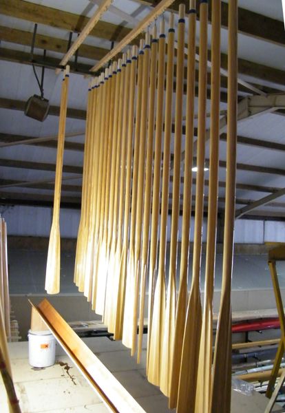 Standard Pine Oars | Collars mast oars and spars