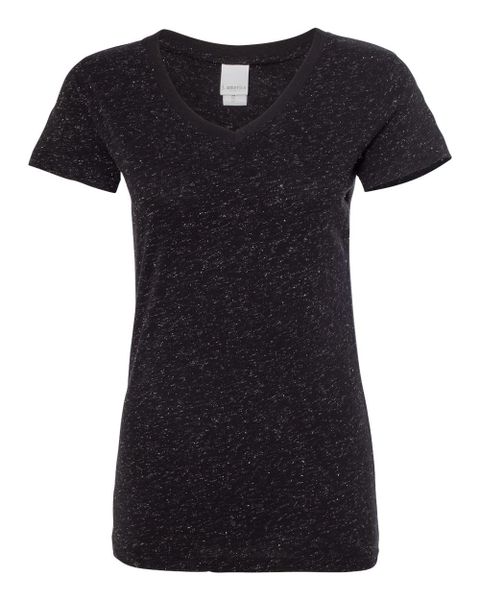 Ladies Glitter Shirt - V-Neck | The Bling Hut Rhinestone and HTV shirts ...