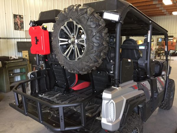 Yamaha Wolverine X4 spare tire mount and accessories | JEI Offroad