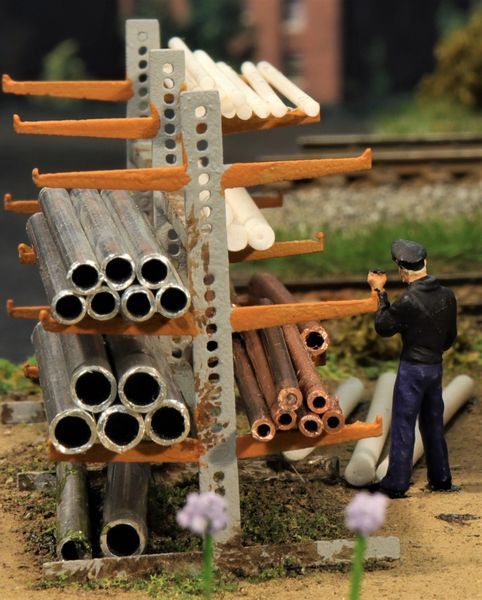 Industrial Storage Racking HO Scale